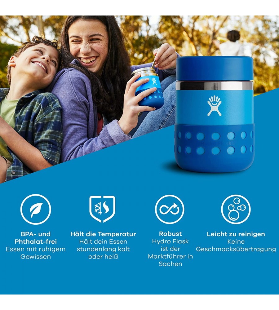  Hydro Flask 12 oz. Kids Insulated Food Jar - Stainless