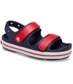 Crocs Crocband™ Cruiser Sandal Navy / Varsity Red 209423