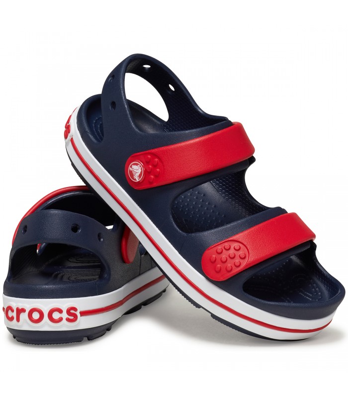 Crocs Crocband™ Cruiser Sandal Navy / Varsity Red 209423