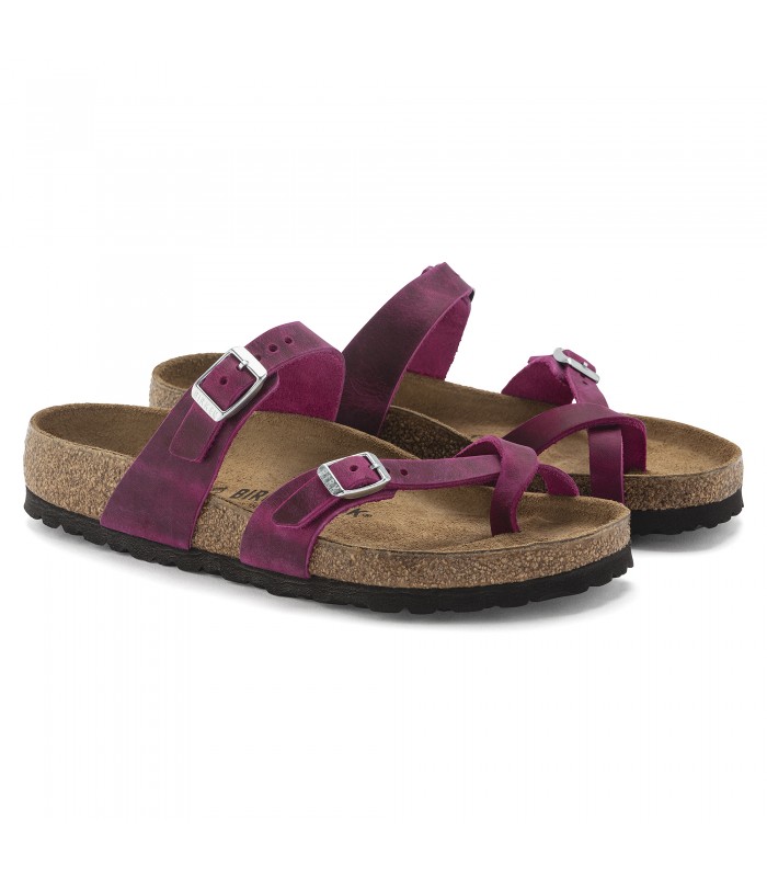 Birkenstock Mayari Waxy Leather Festival Fuchsia 1024034