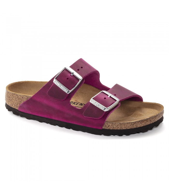 Birkenstock  Arizona Waxy Leather Festival Fuchsia 1024133