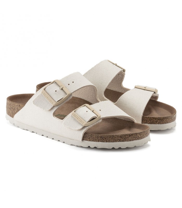 Birkenstock Arizona Vegan Canvas Eggshell 1026677