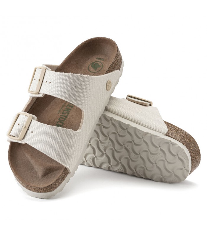 Birkenstock Arizona Vegan Canvas Eggshell 1026677