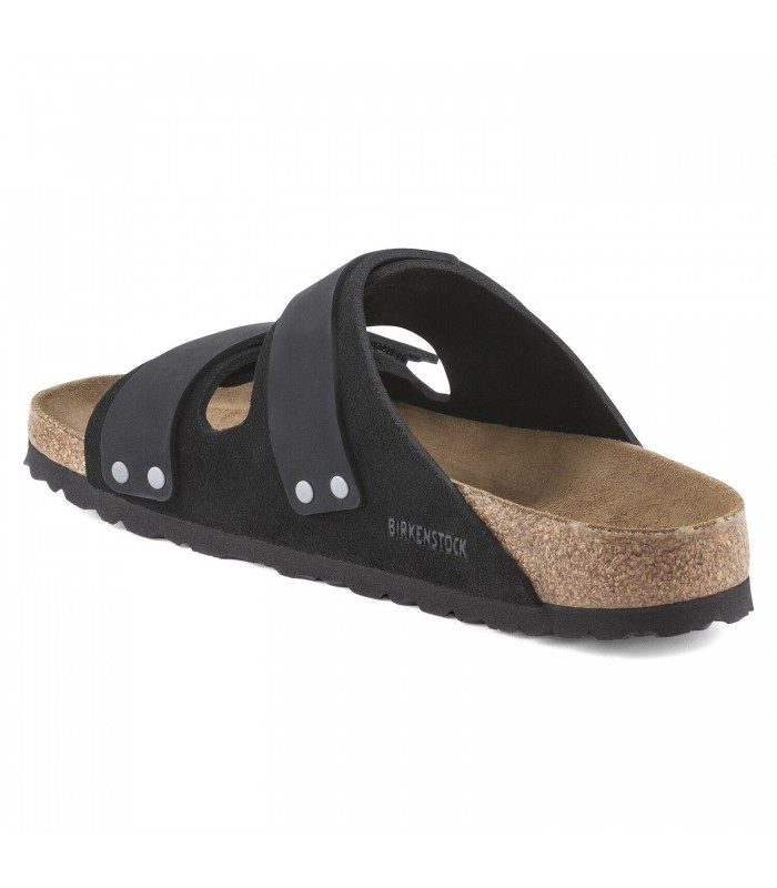 Birkenstock Uji Nubuck Leather Suede Black 1024832