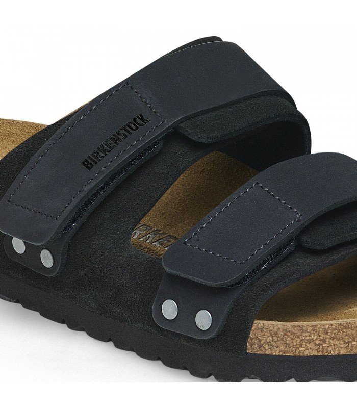 Birkenstock Uji Nubuck Leather Suede Black 1024832