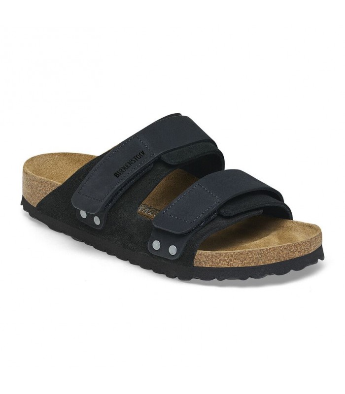 Birkenstock Uji Nubuck Leather Suede Black 1024832