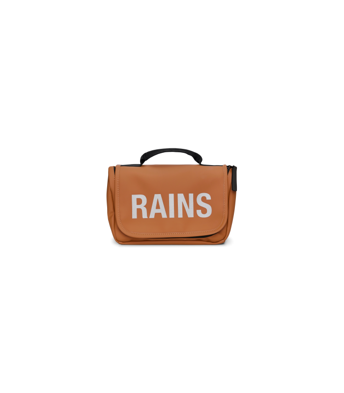 Rains Texel Wash Bag Rust 16310