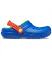 Crocs Classic Lined Clog Blue Bolt / Multi 207009