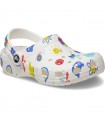 Crocs Classic Doodle Print Clog White / Multi 210357