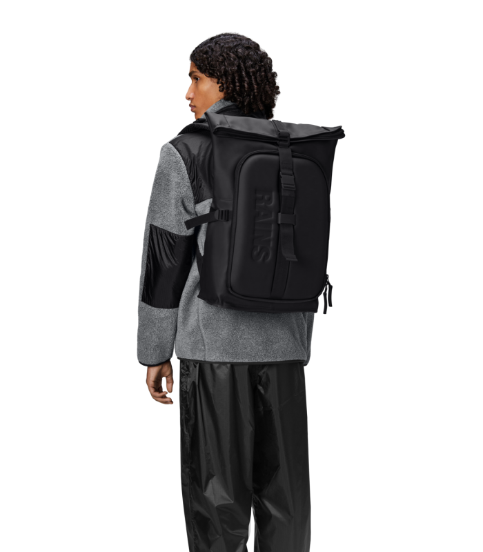 Rains Texel Moulded Backpack Black 13430